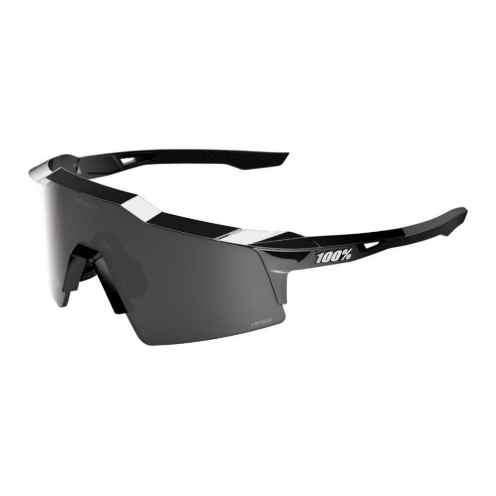 100% Speedcraft SL Soto1 Sunglasses Black Chrome TR90