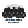 Yellowstone Y2 Black Wide Lens Bundle with Batteries, Solar Panels, and Accessories (10-Pack)