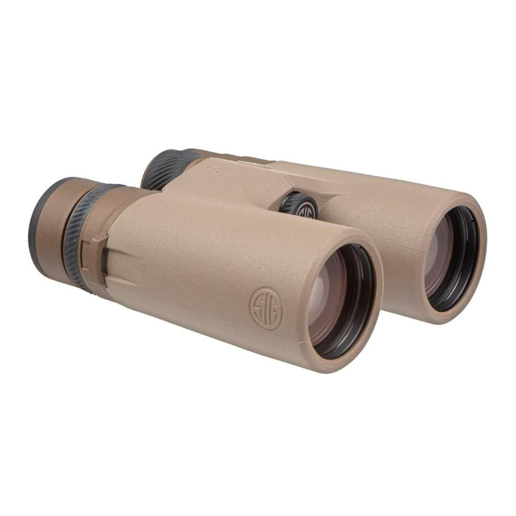 SIG SAUER ZULU8 HDX 10x50mm Closed Bridge Binoculars with Carrying Case (FDE)