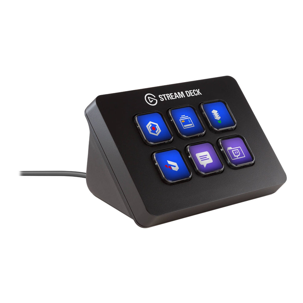Elgato Stream Deck Mini with 6 Customizable LCD Keys Windows macOS Compatible