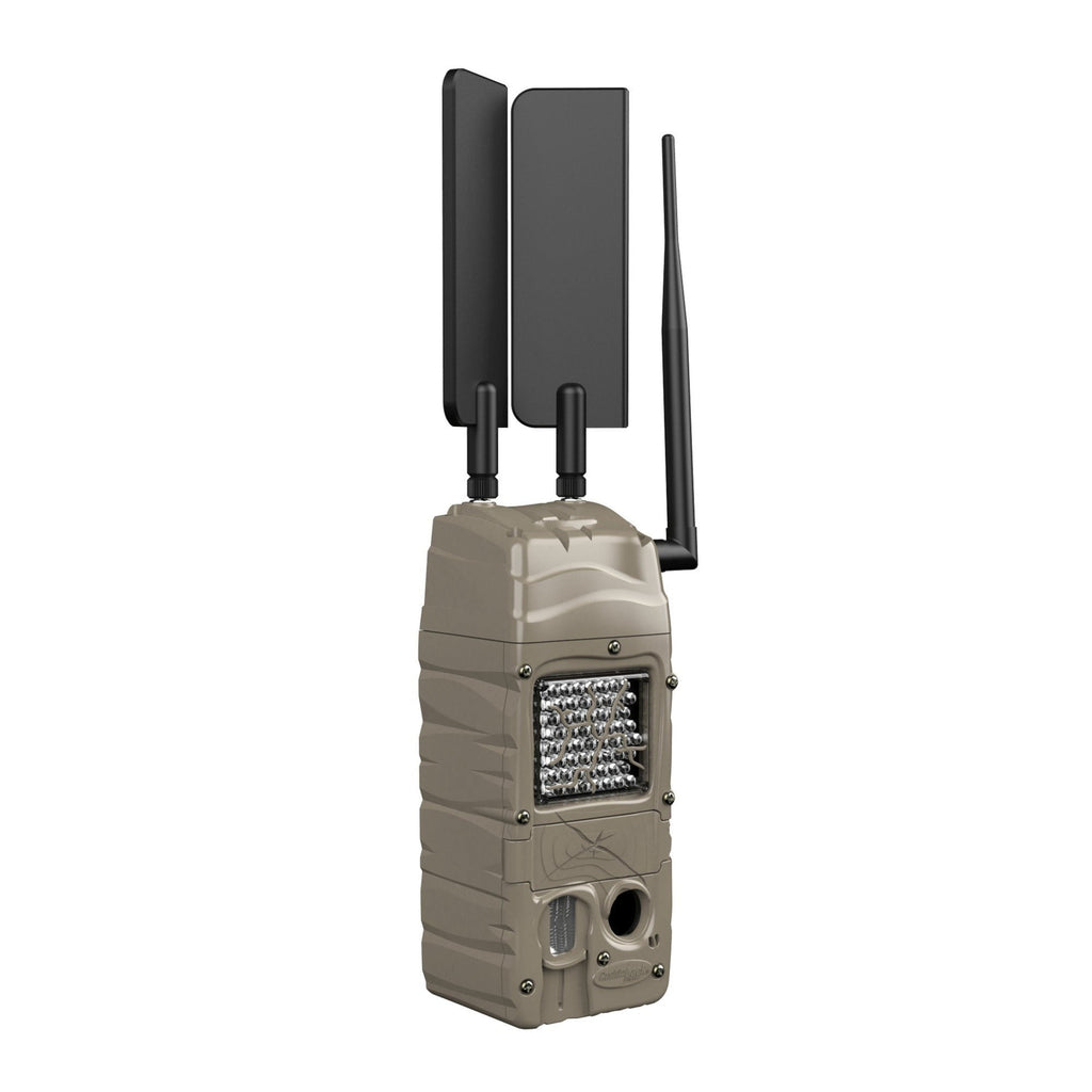Cuddeback CuddeLink Cellular Trail Camera Verizon with Super Solar Power Bank (4-Pack)