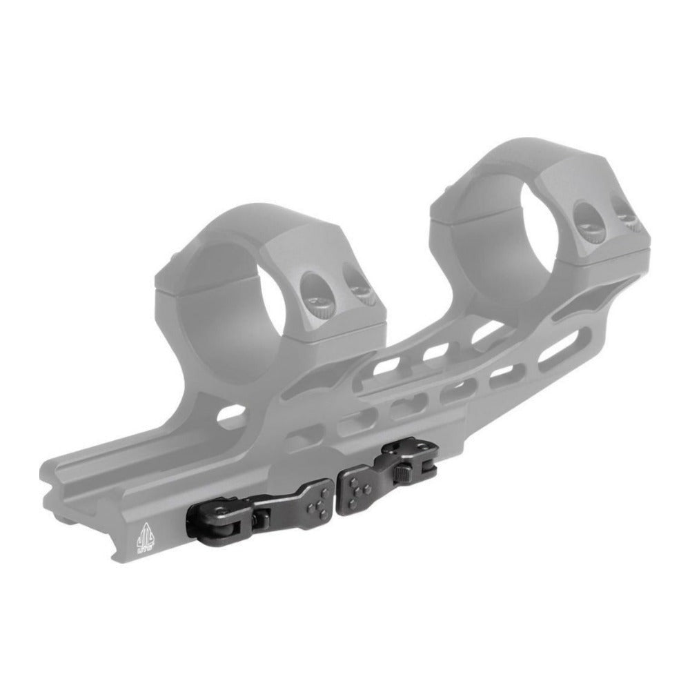 UTG ACCU SYNC 30mm QR Picatinny Cantilever Matte Black Mount with 50mm Offset