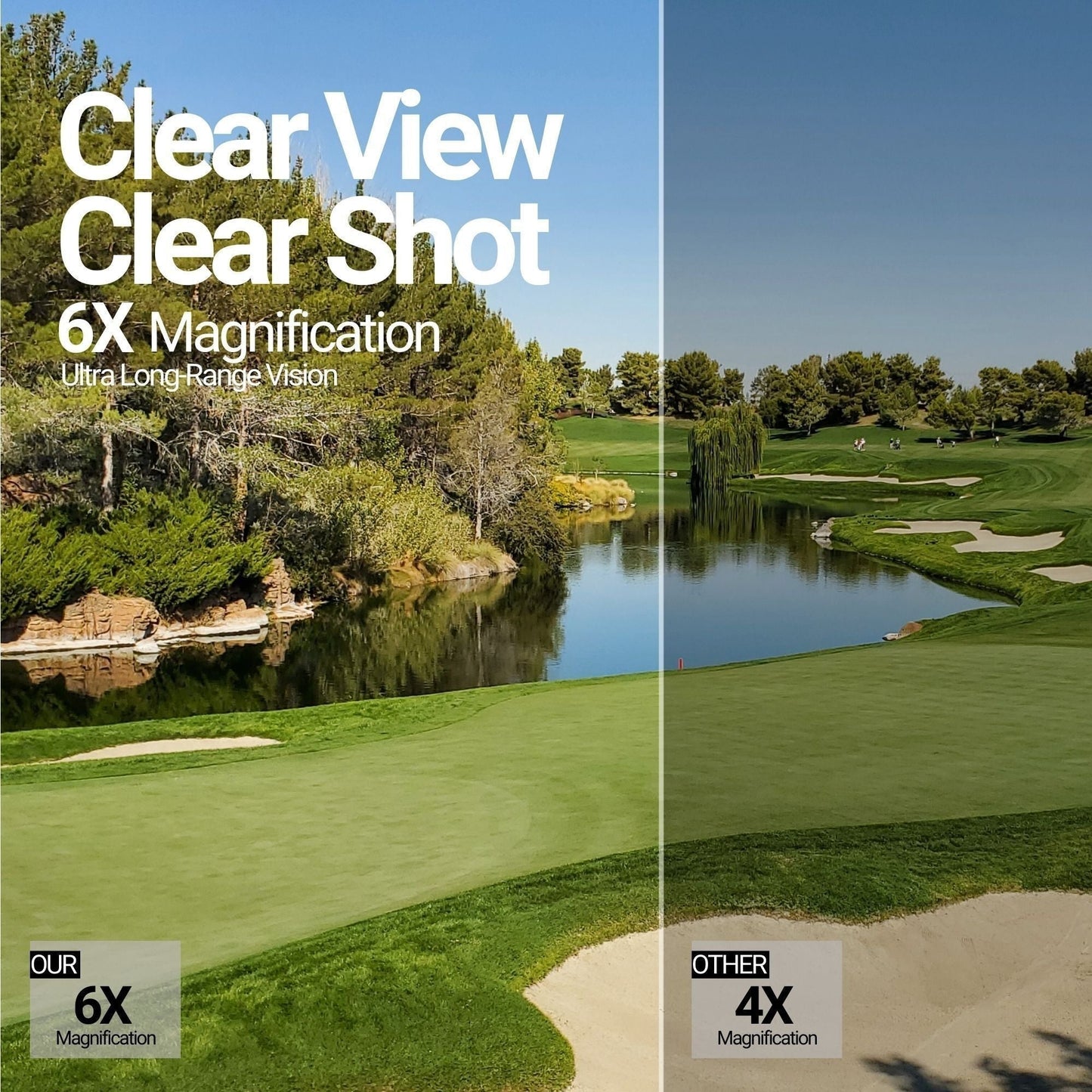 Nikon COOLSHOT 20i GIII Golf Range Finder - Pinpoint Accuracy with Batteries and Golf Tees