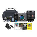 Sony FX2 Digital Cinema Camera with 35mm f/1.4 GM Lens Bundle (6 Items)