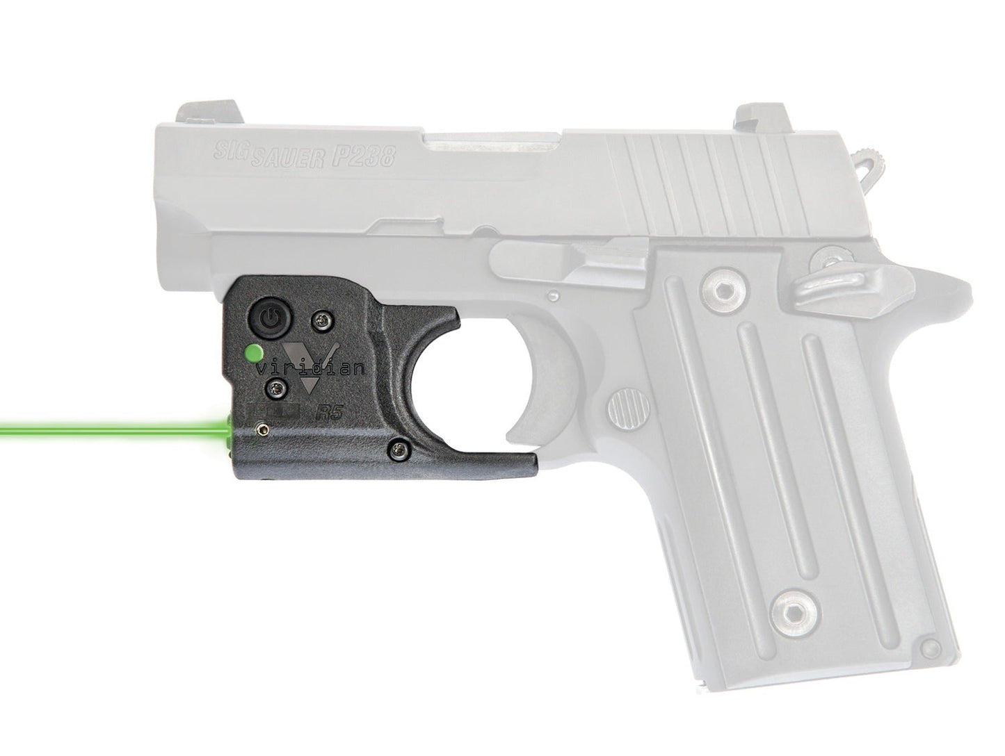 Viridian Reactor R5 Gen 2 Green laser sight for Sig Sauer P238/P938