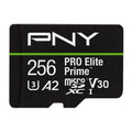 PNY 256GB PRO Elite Prime microSDXC Memory Card with SD Adapter