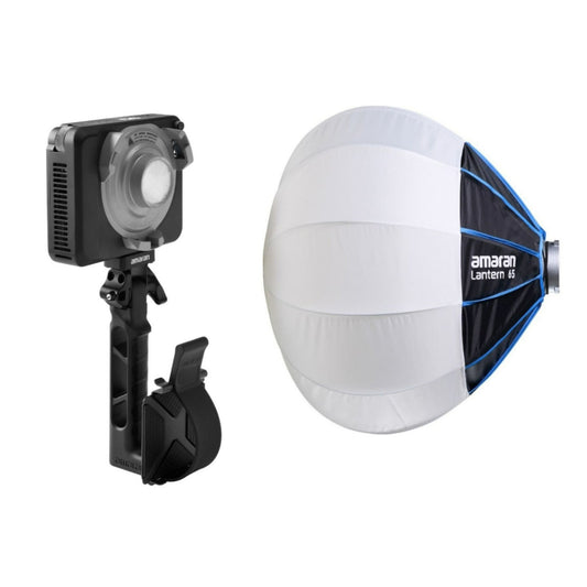 Amaran Ray 120c RGB LED Video Light (US) Bundle with Soft Light Modifier