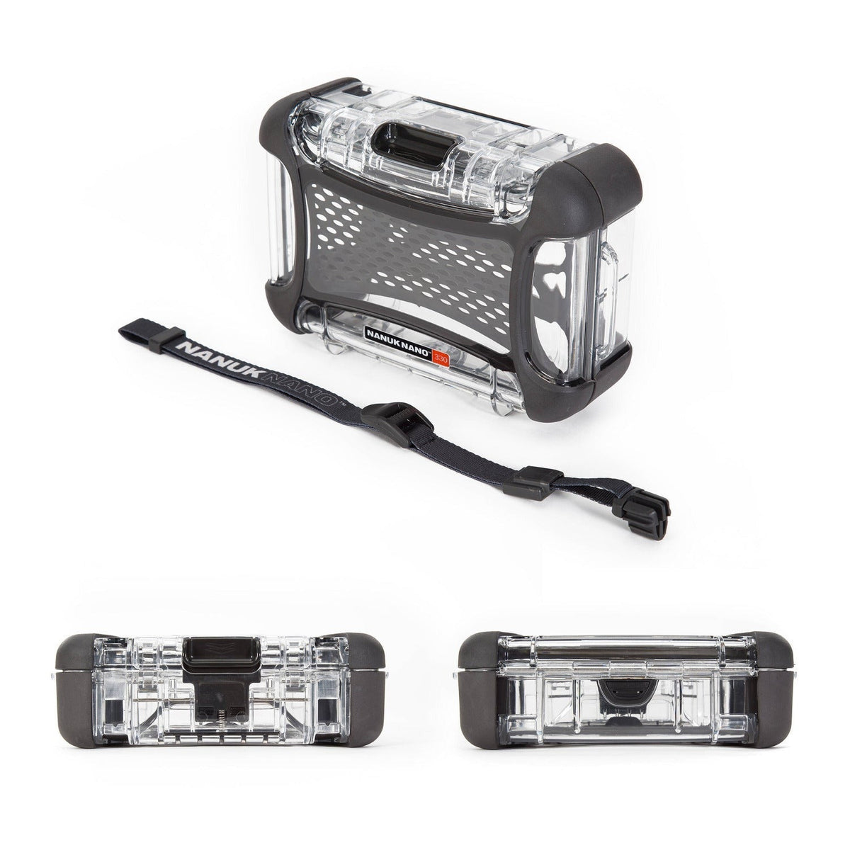 Nanuk 330-0011 Nano Series Waterproof Large Hard Case (Clear)