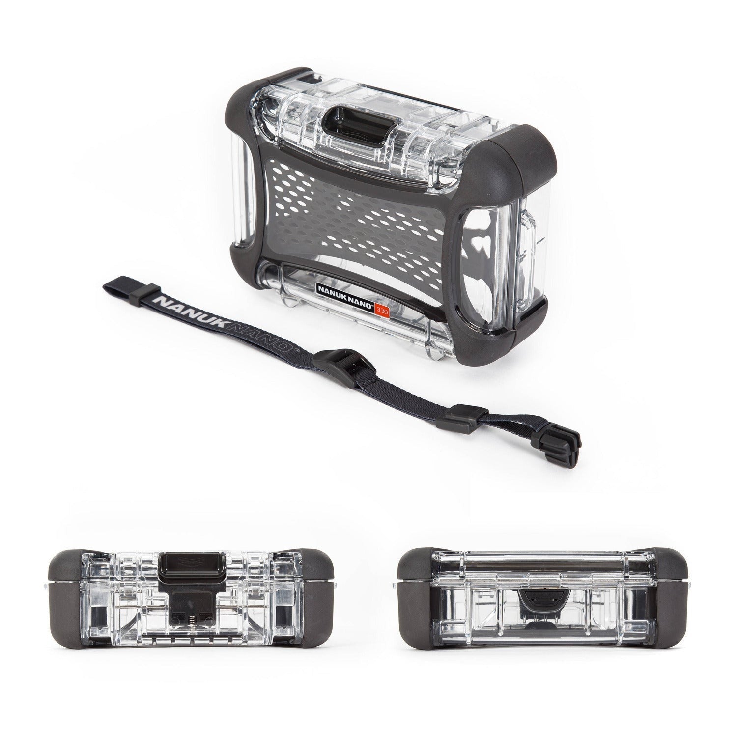 Nanuk 330-0011 Nano Series Waterproof Large Hard Case (Clear)
