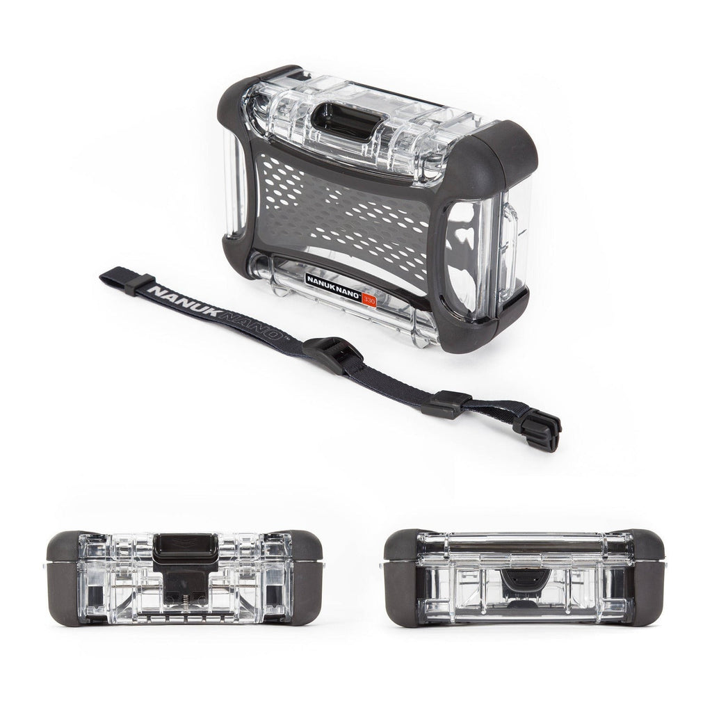 Nanuk 330-0011 Nano Series Waterproof Large Hard Case (Clear)
