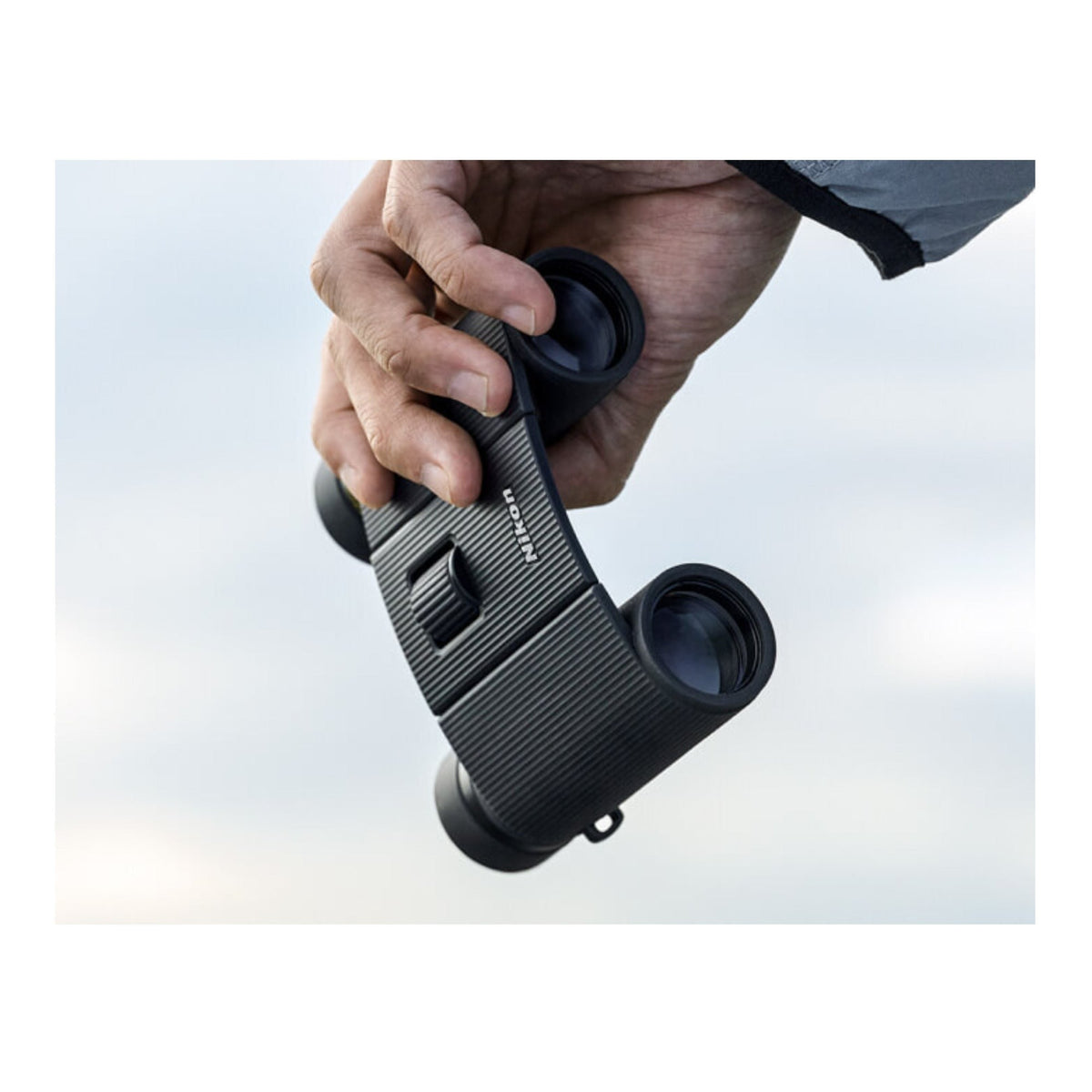 Nikon Trailblazer II 8x25 Compact Binoculars (Black) with Accessories Bundle