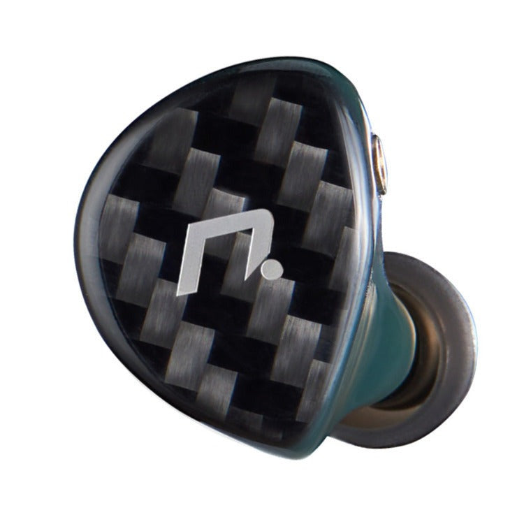 NXEars Sonata High-Performance AGL IEM Earphones with Silver Plated MMCX Cable (Midnight Green)