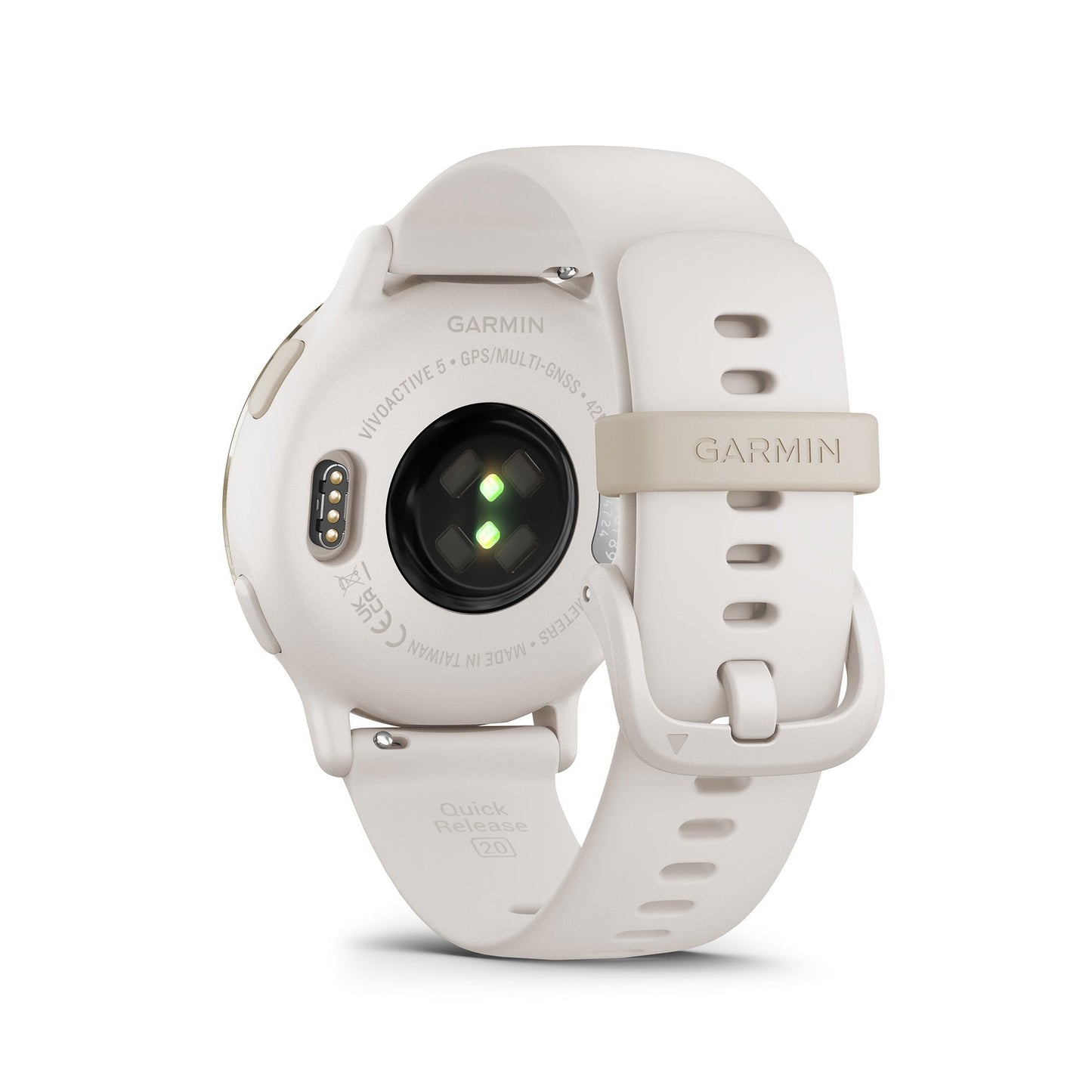 Garmin vvoactive 5 GPS Smartwatch (Cream Gold/Ivory)