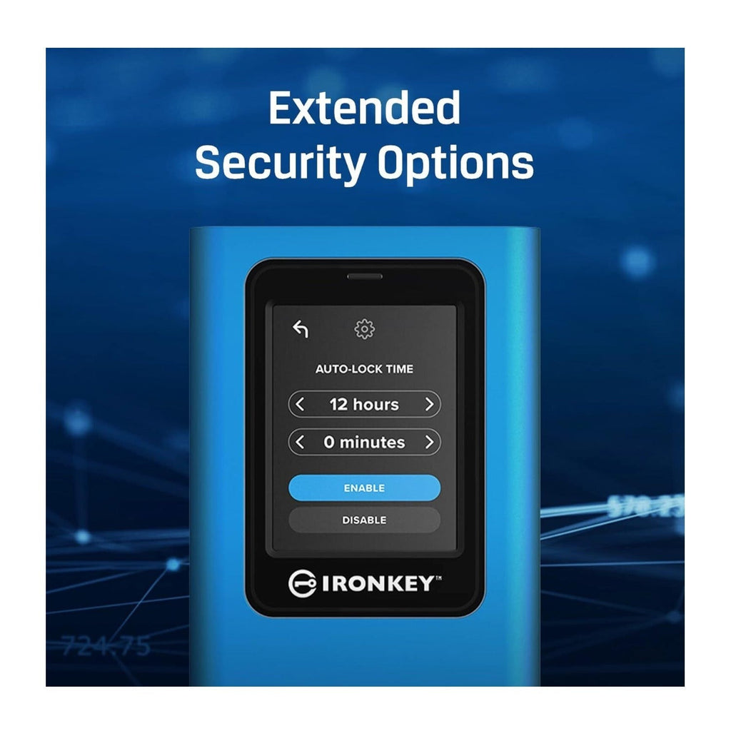 Kingston IronKey Vault Privacy 80 480GB External SSD (FIPS 197, XTS-AES 256)