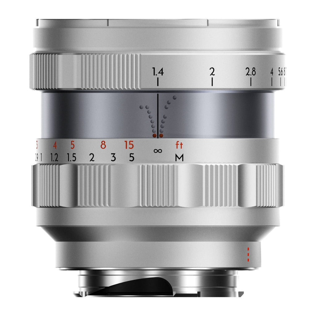 Thypoch Simera 75mm f/1.4 ASPH Full Frame Manual Lens (Leica M, Silver)