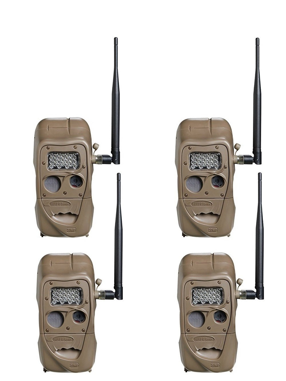 Cuddeback CuddeLink J-Series IR Trail Camera (15-Pack) with Solar Kit Bundle