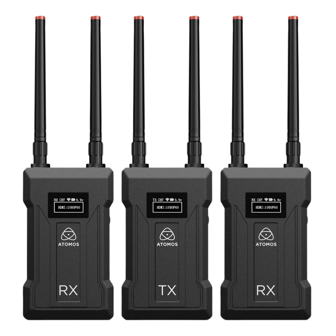 Atomos TX-RX 4K/HD Wireless Video Transmitter Set with Atomos RX 4K/HD Bundle
