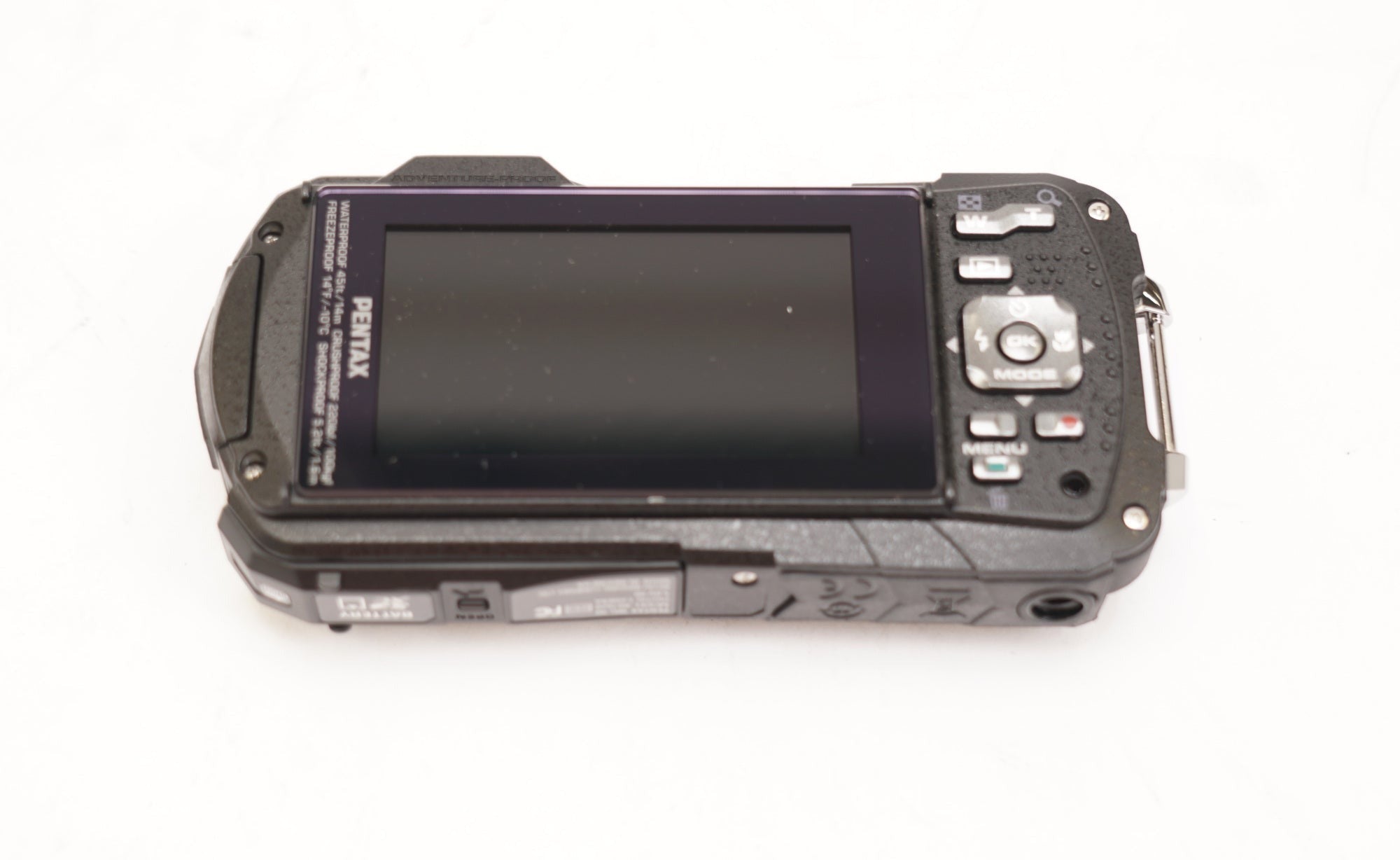 PENTAX WG-90 Compact Camera, Black (Used)