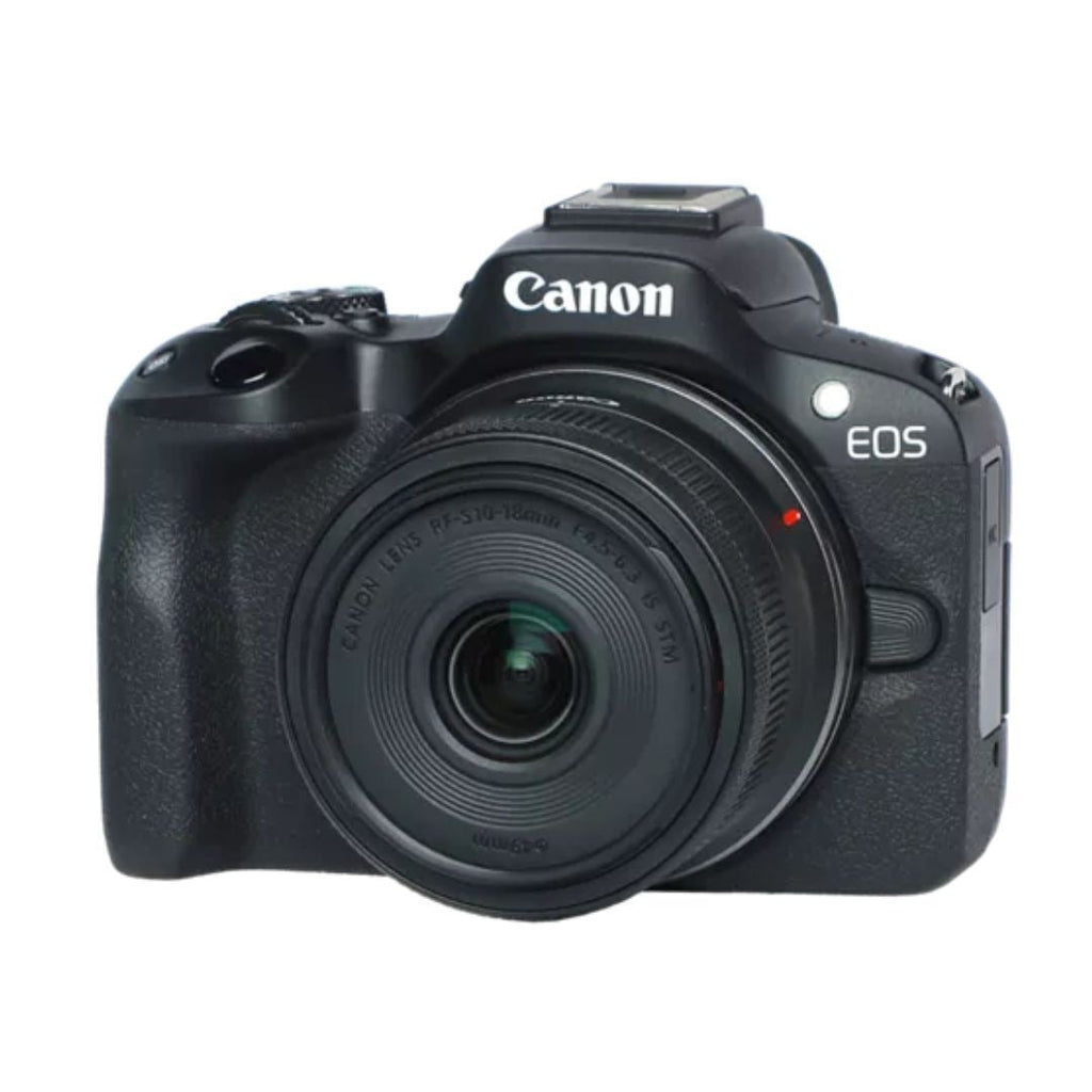 Canon EOS R50 Video Creator Kit with RF-S10-18mm Lens and Accessories Bundle