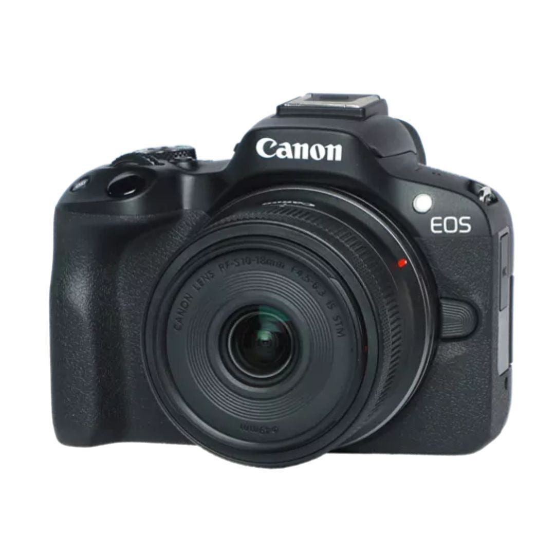 Canon EOS R50 Video Creator Kit with RF-S10-18mm Lens and Accessories Bundle