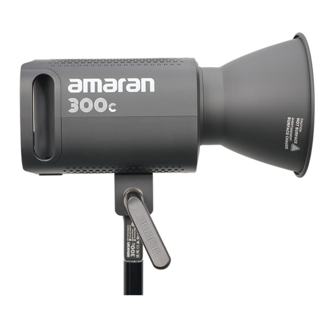Aputure amaran 300c 300W RGBWW Full-Color Bowens Mount Point-Source LED (Charcoal)