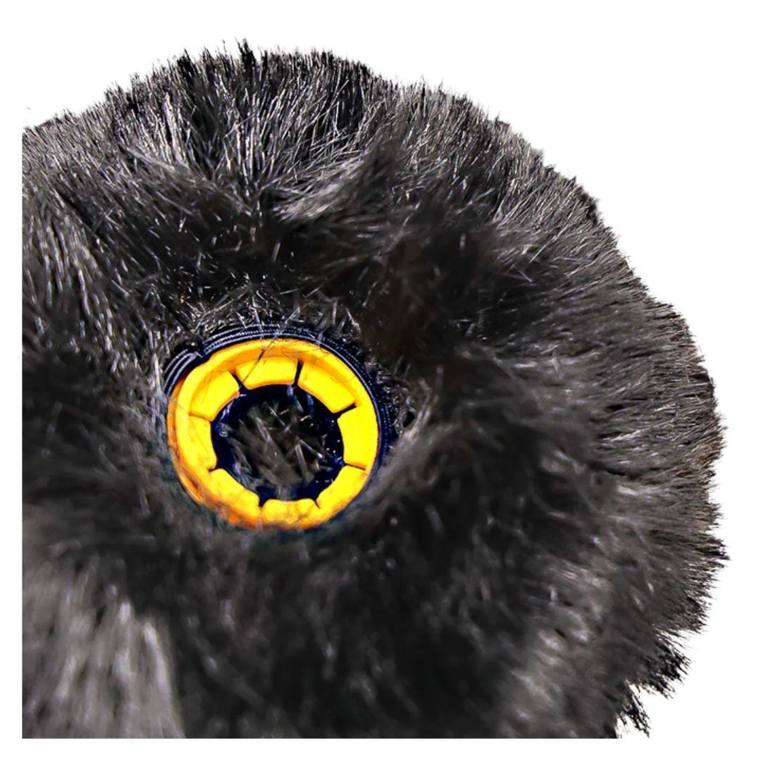 Deity S-Mic 3S Shotgun Microphone (Black) Bundle with Short-Haired Windshield