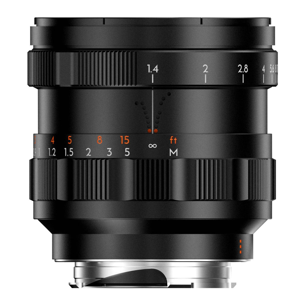 Thypoch Simera 75mm f/1.4 ASPH Full Frame Manual Lens (Leica M, Black)