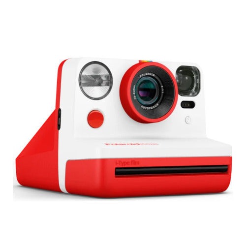 Polaroid Originals Now Viewfinder i-Type Instant Camera (Red) Bundle with Film