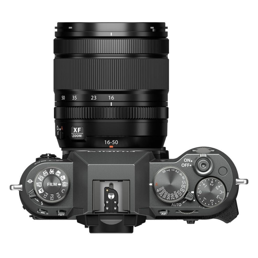Fujifilm X-T50 Digital Camera with FUJINON XF16-50mm F2.8-4.8 R LM WR Lens Kit (Charcoal Silver)