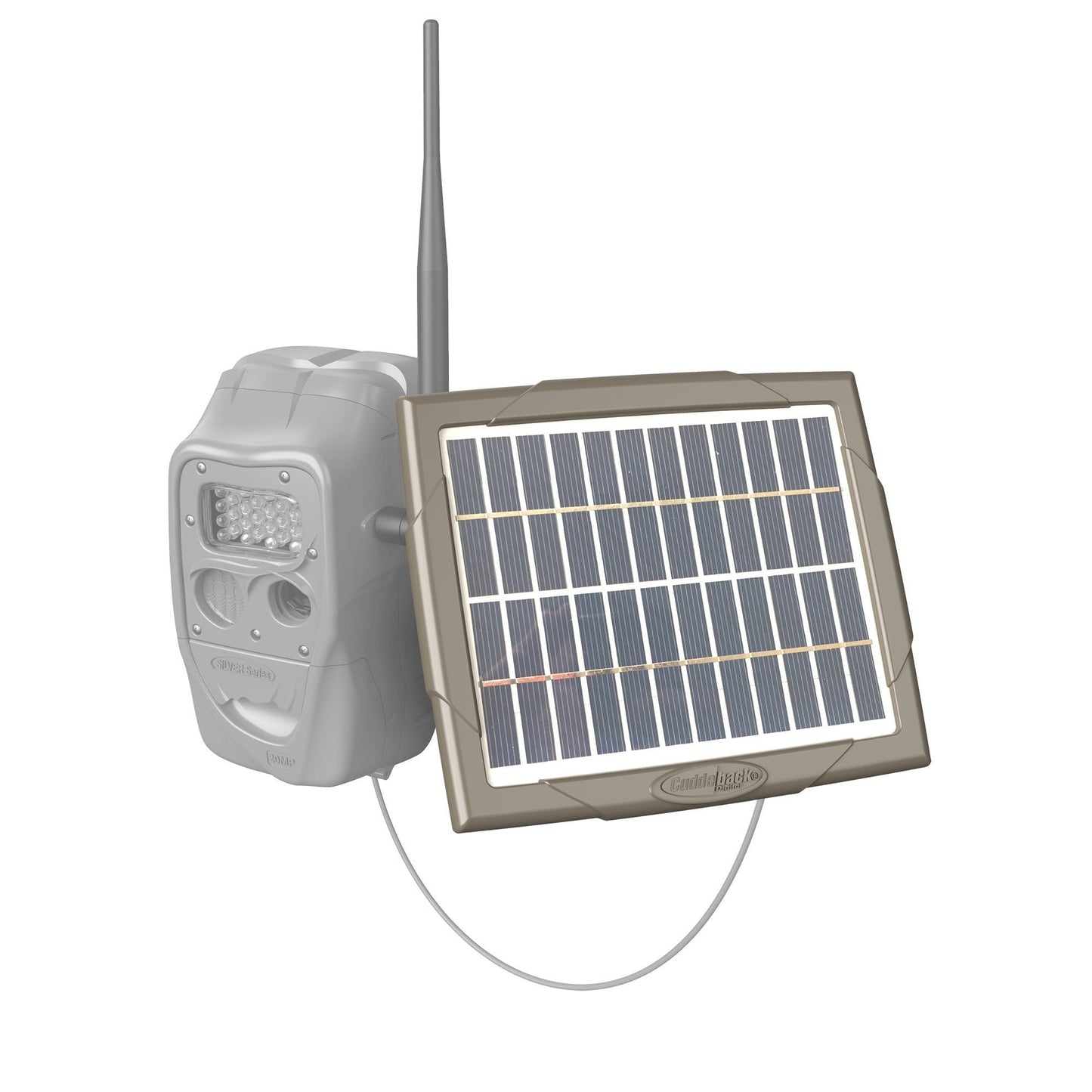 Cuddeback Tracks Low-Glow Cell Camera with Solar Power Bank Bundle