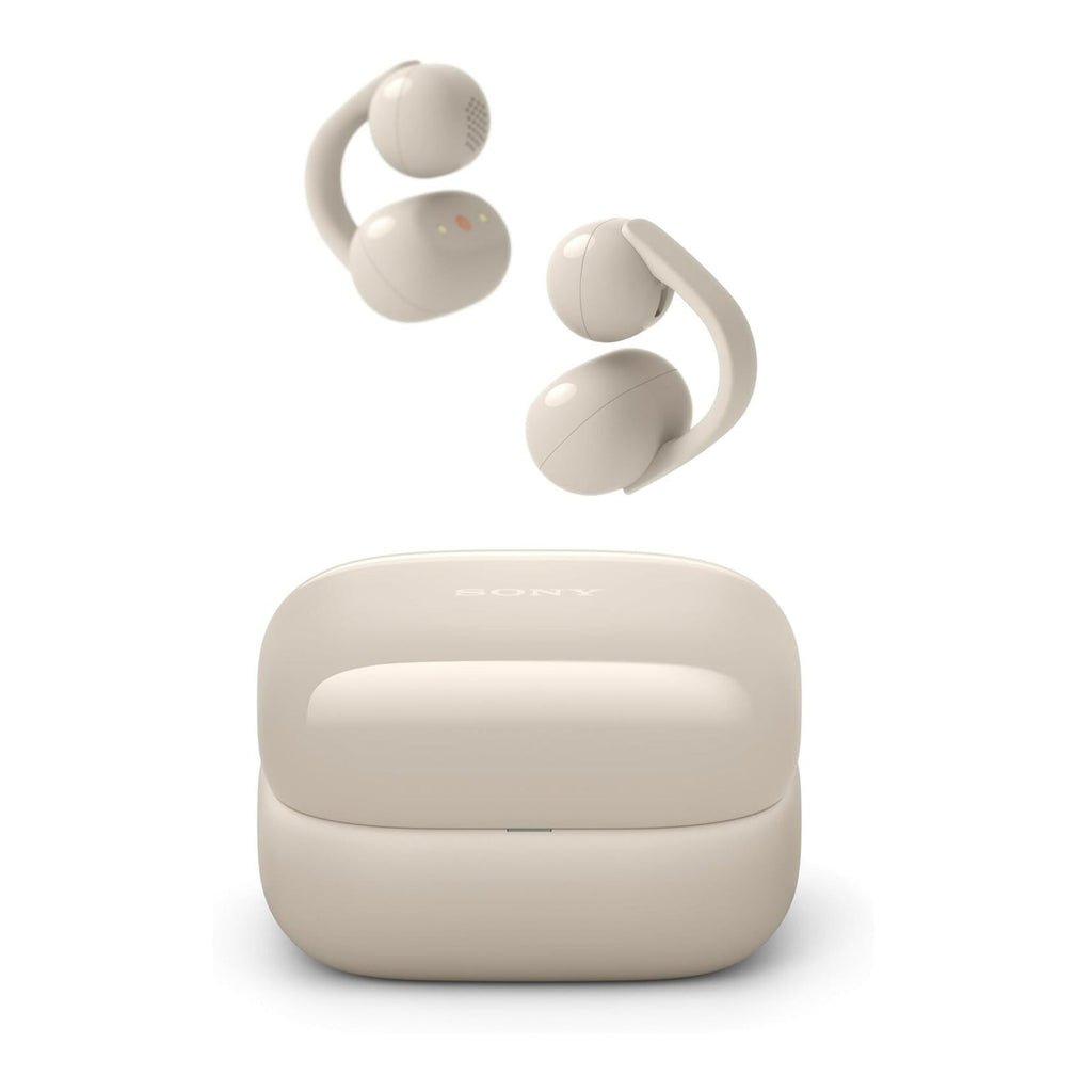 Sony LinkBuds Clip Open-Ear Truly Wireless Earbuds (Greige) (Open Box)