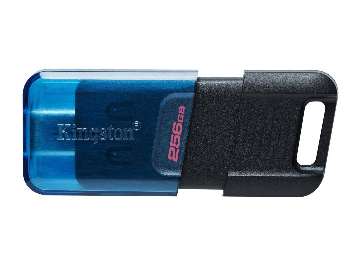 Kingstone 256GB DataTraveler 80 M Flash Drive for USB Type-C Devices with Up To 200MB/s Read Speed