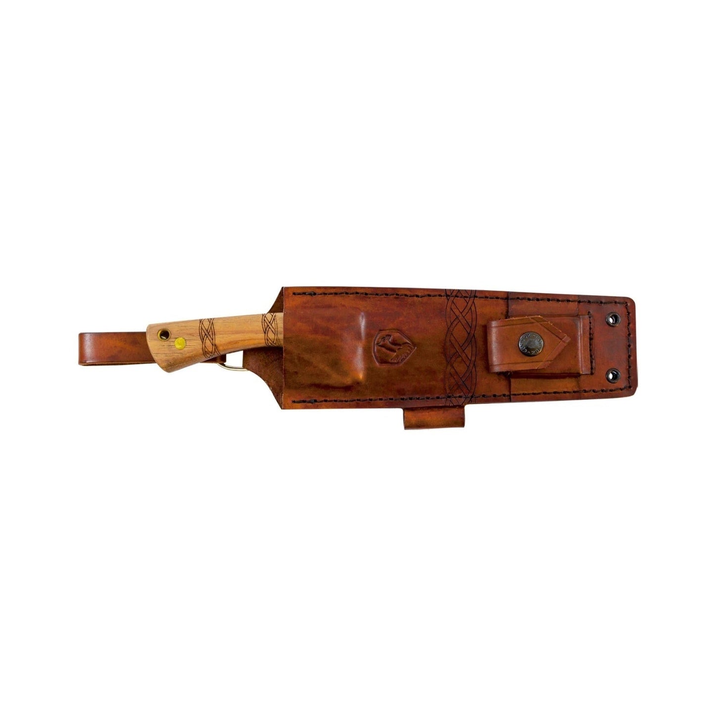 Condor Pictus High Carbon Steel Knife with Hand Crafted Welted Leather Sheath