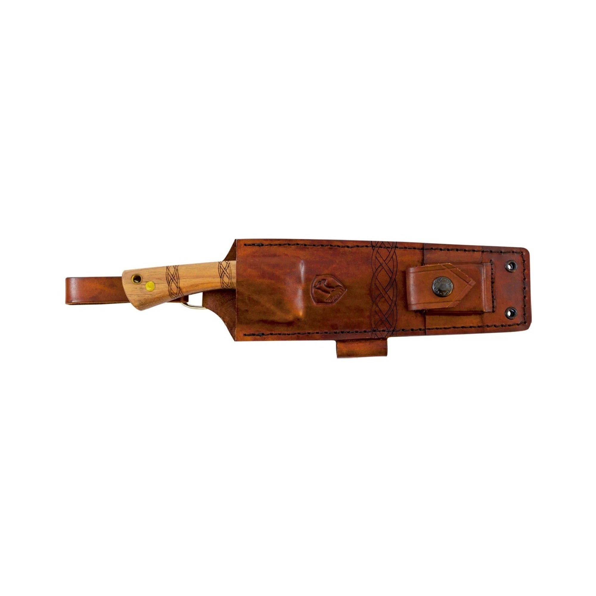 Condor Pictus High Carbon Steel Knife with Hand Crafted Welted Leather Sheath