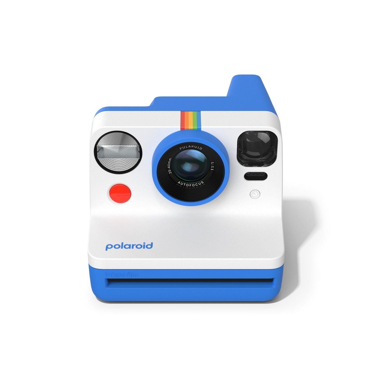 Polaroid Originals Now Viewfinder i-Type Instant Camera (Blue) Bundle with Film