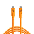 Tether Tools TetherPro 15-Feet USB-C to USB-C Cable (Orange)