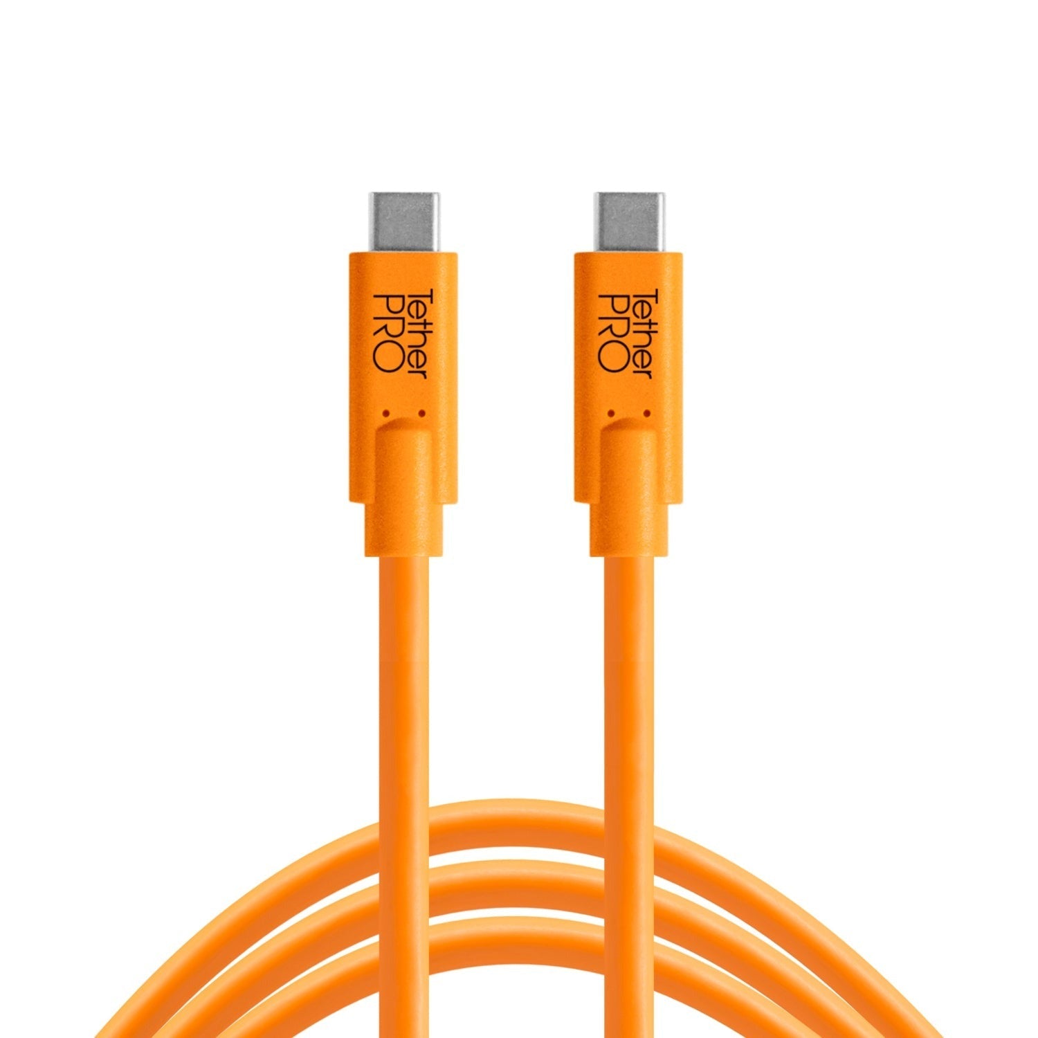Tether Tools TetherPro 15-Feet USB-C to USB-C Cable (Orange)