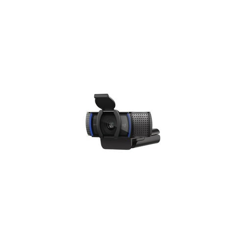 Logitech C920S Pro HD Webcam with Knox Gear Webcam Stand with Selfie Ring Light and 4-Port USB Hub