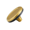 Leica Brass, Blasted Finish Soft Release Button on Leica Q3 and M-Series Cameras