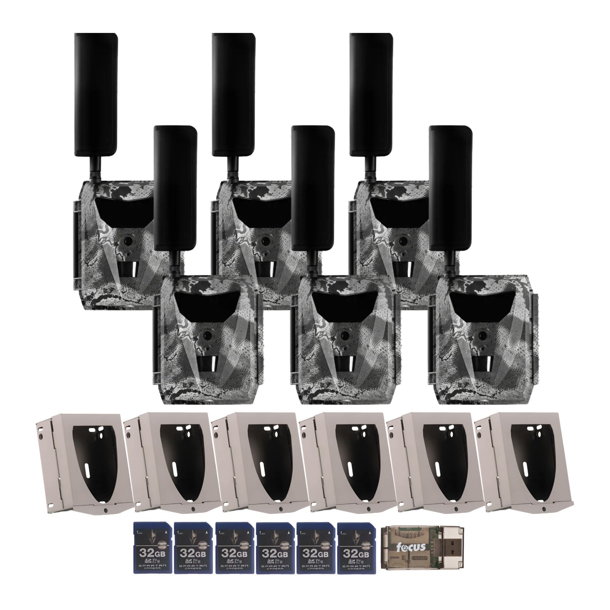 Spartan GoLive 4G/LTE Live Streaming Trail Camera (AT&T) with Accessories