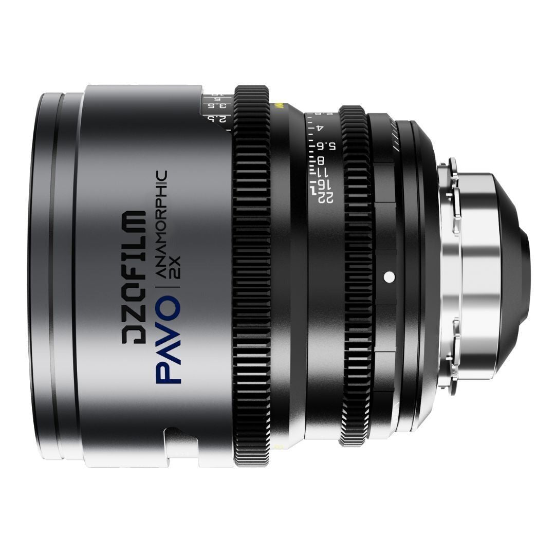 DZOFilm PAVO 32mm Anamorphic 2x T2.1 Blue Coating PL or EF Mount Lens (Space Gray and Black)
