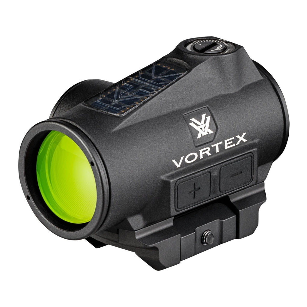 Crossfire II 1x 2 MOA Solar Green Dot Sight with Motion Activation