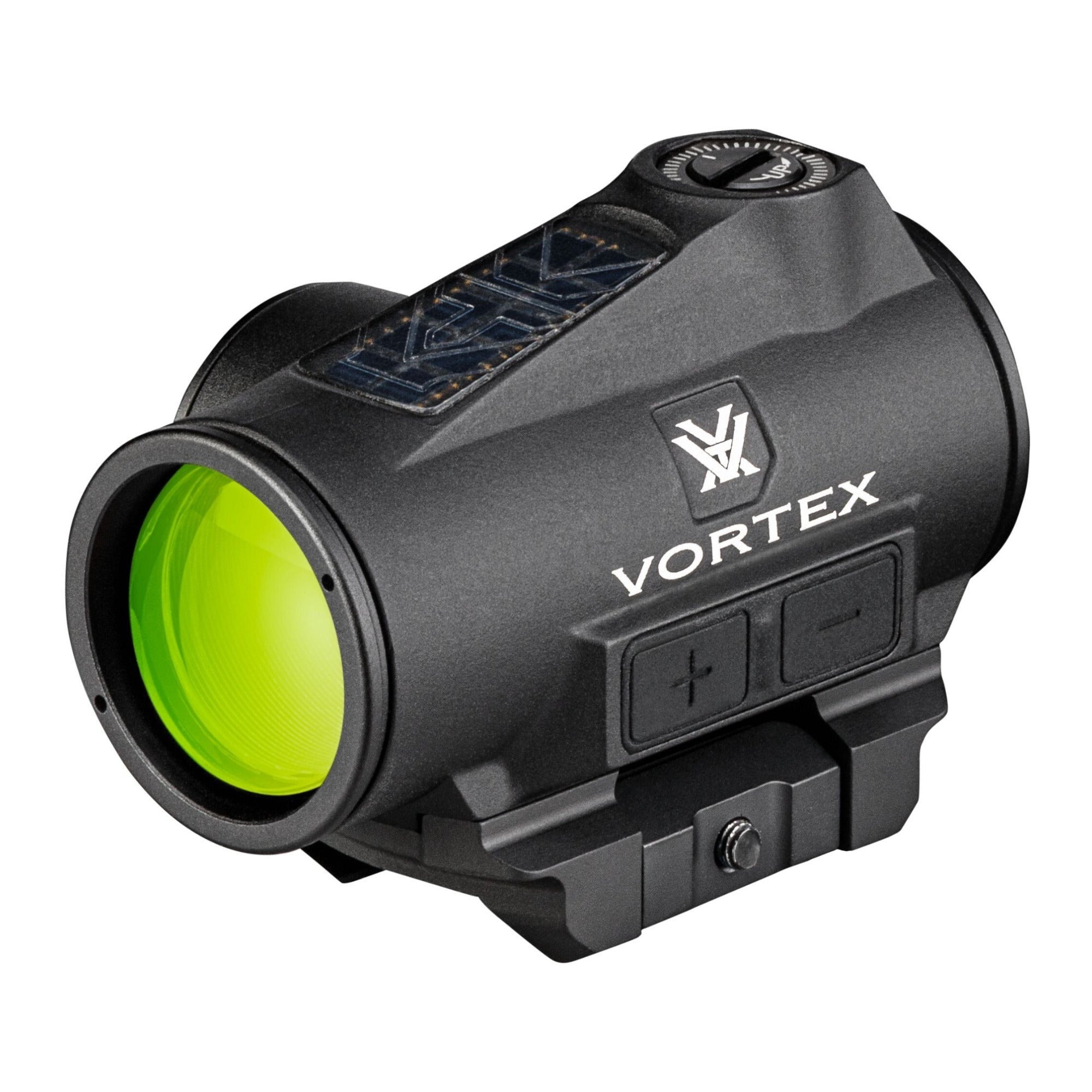 Crossfire II 1x 2 MOA Solar Green Dot Sight with Motion Activation