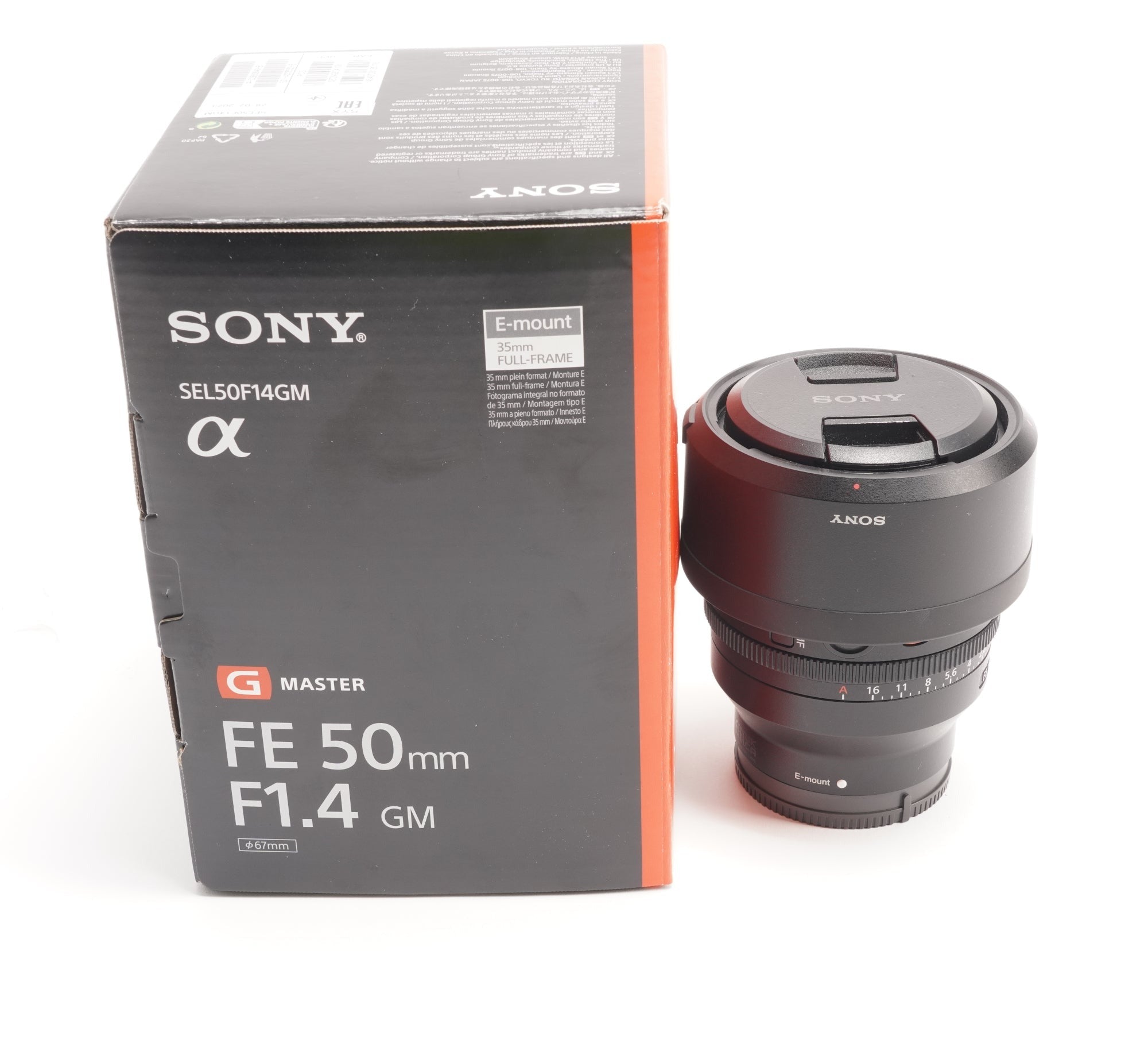Sony FE 50mm F1.4 GM Full-Frame Large-Aperture G Master Lens (Used)