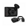 Garmin Dash Cam X310 4K UHD Dash Camera Bundle with Constant Power Cable (Black/Black) (2 Items)