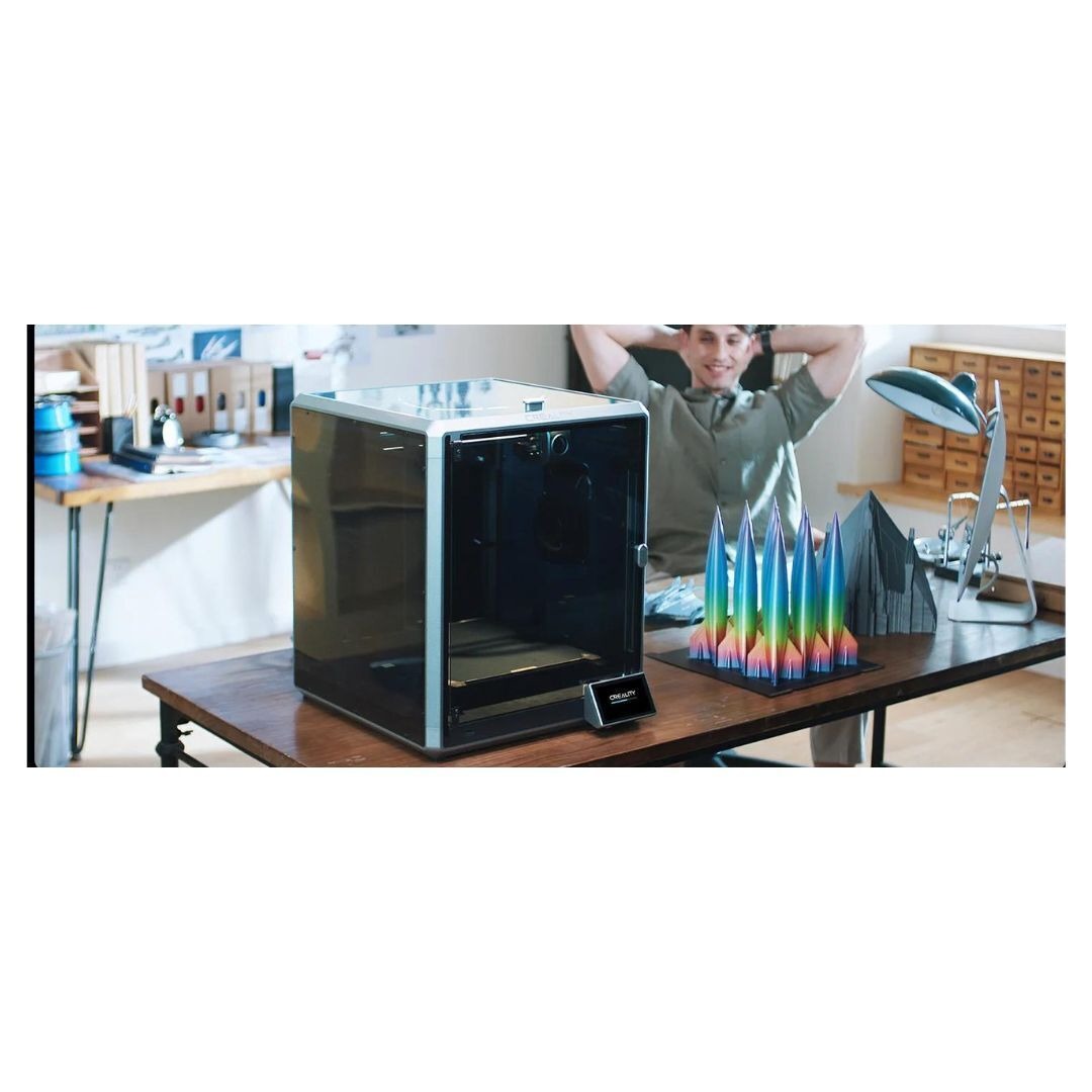 Creality K1 Max 3D Printer with Creality K1 Smooth PEI Build Plate Bundle
