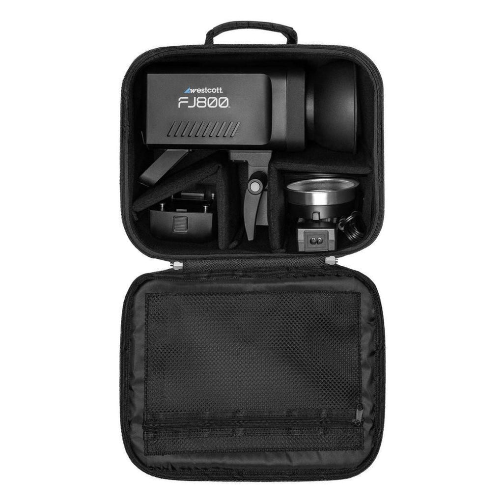 Westcott FJ800 800Ws Touchscreen Strobe with Battery and Heavy-Duty Stand Bundle