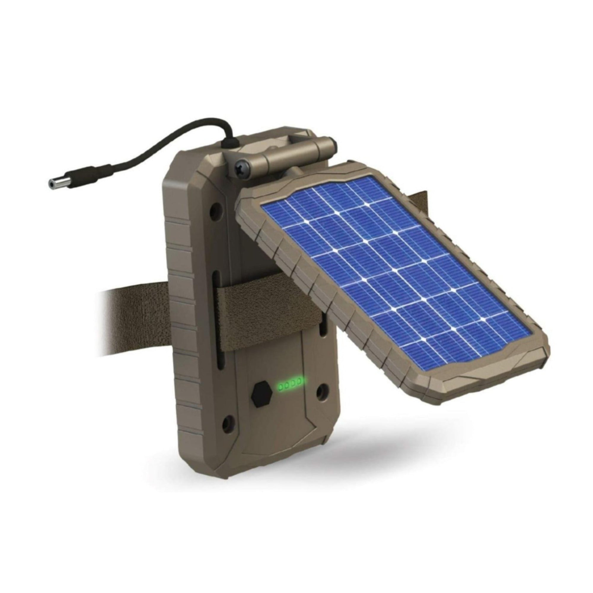 Stealth Cam Lithium Solar Power Panel (4-Pack) with Card Reader