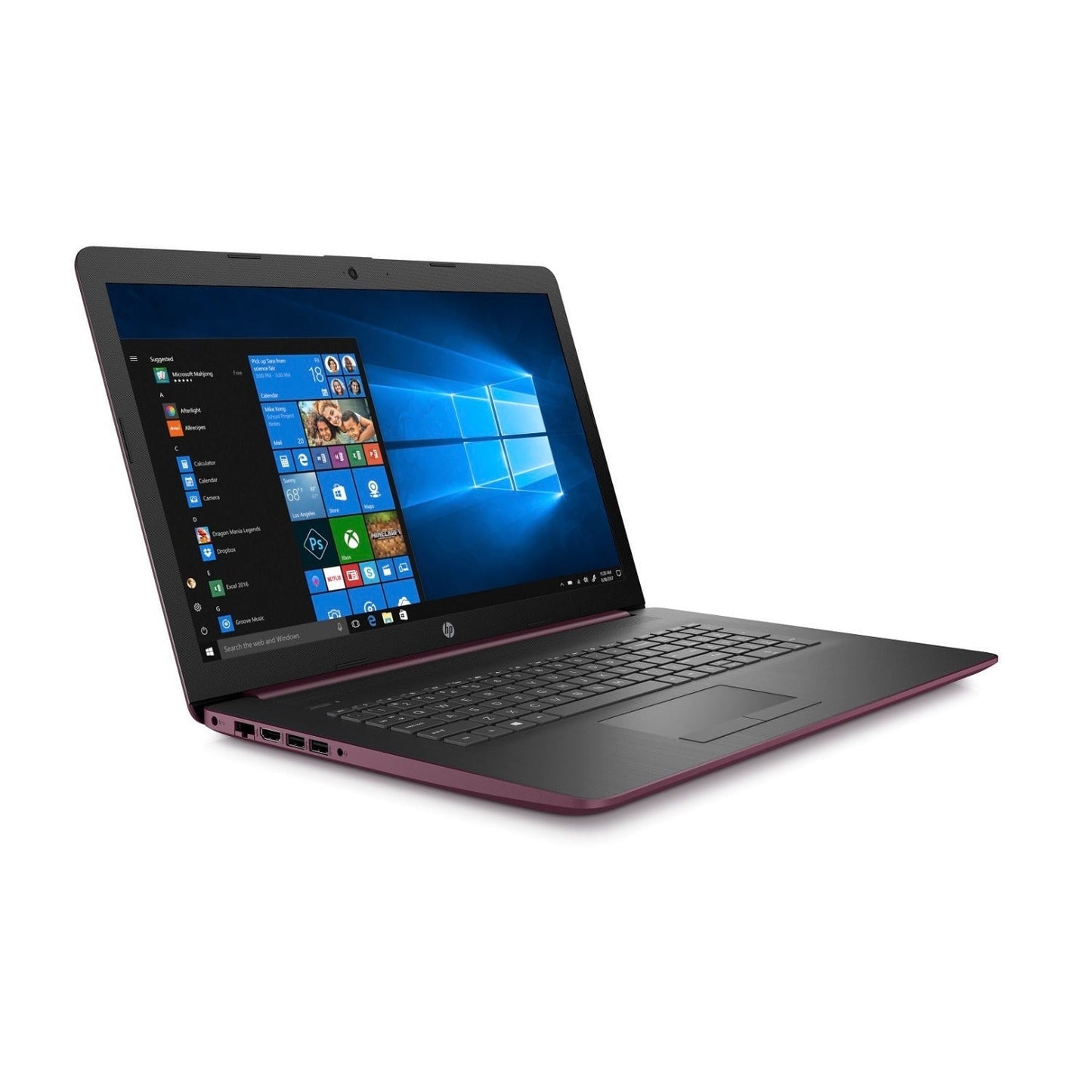 HP 17-by0026ds 17.3" Touchscreen Laptop, Intel Pentium Gold, 8GB RAM, 1TB HDD, Microsoft Office 365 (1-Year) (Certified Refurbished)