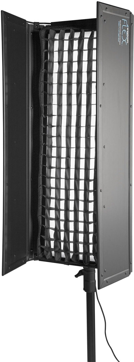 Westcott Flex Cine DMX 1-Light Barndoor Kit (1' x 3', Bi-Color)